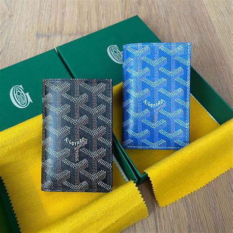 how much does goyard wallet cost|Goyard men's wallet price 2022.